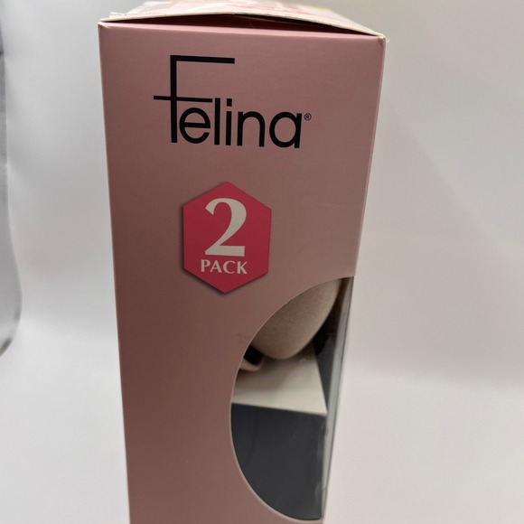 Felina Adaptive Cup Wire Free Bra 2 Pack Nude Size Small - Picture 4 of 8